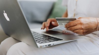 online shopping with a credit card