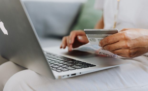 online shopping with a credit card